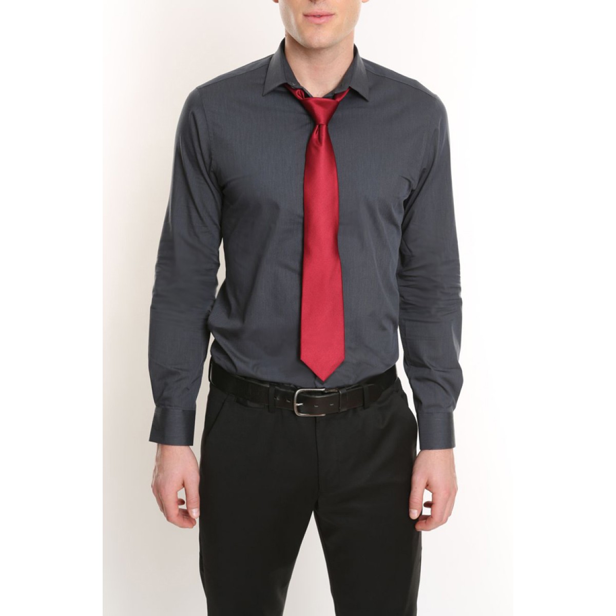 Slim-fit Dobby Oxford Shirt