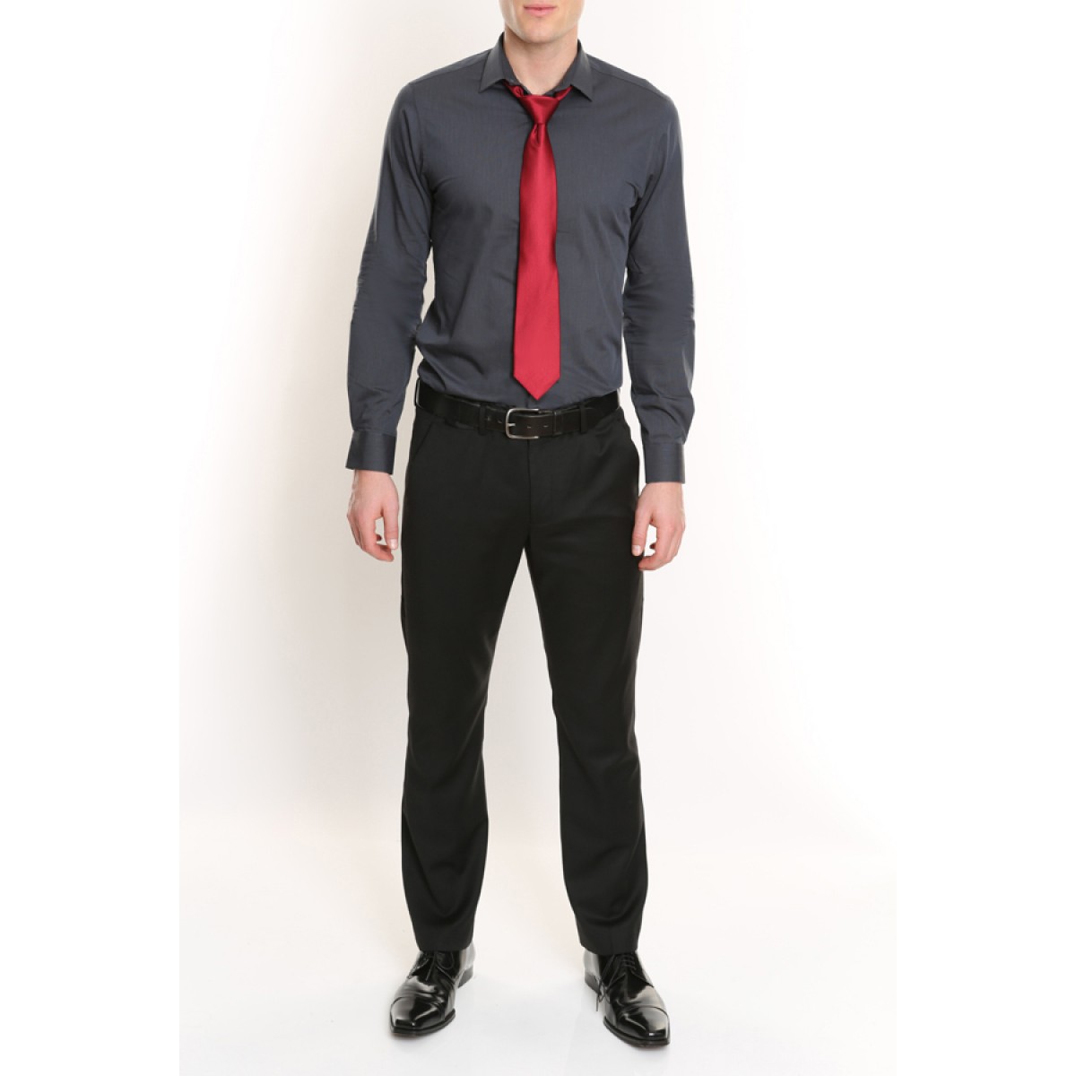 SlimfitDobbyOxfordShirt-00